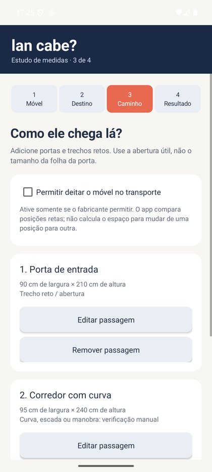 Registre as passagens e manobras